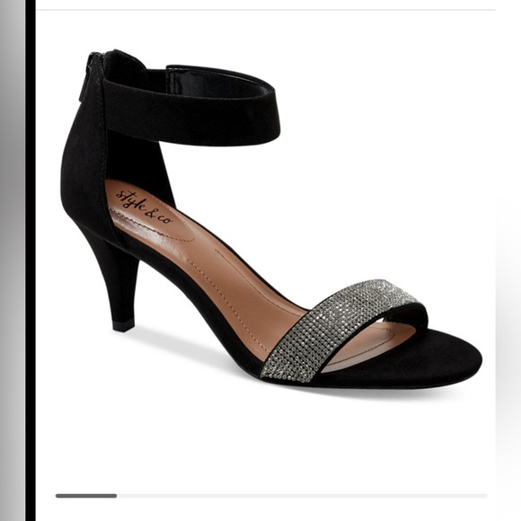 - Phillys Two-Piece Evening Sandals - Picture 1 of 11